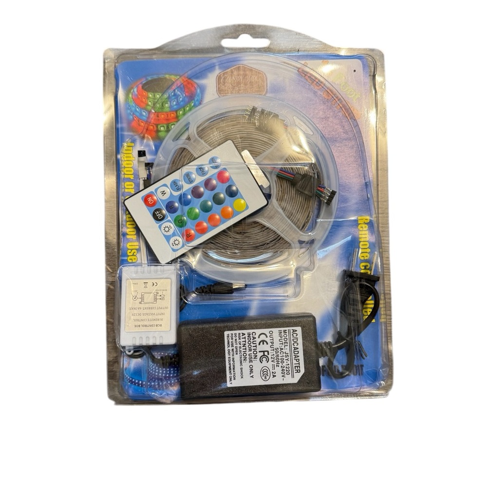 Country Side 15 Ft LED Strip Light W/ Remote Control‎ NEW
